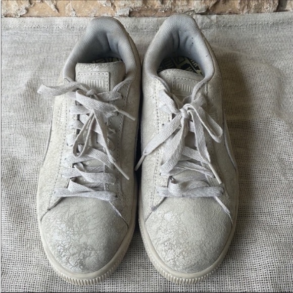Puma Suede Remaster Classic off white Size 7 Classic Retro Vintage Look - Picture 13 of 16